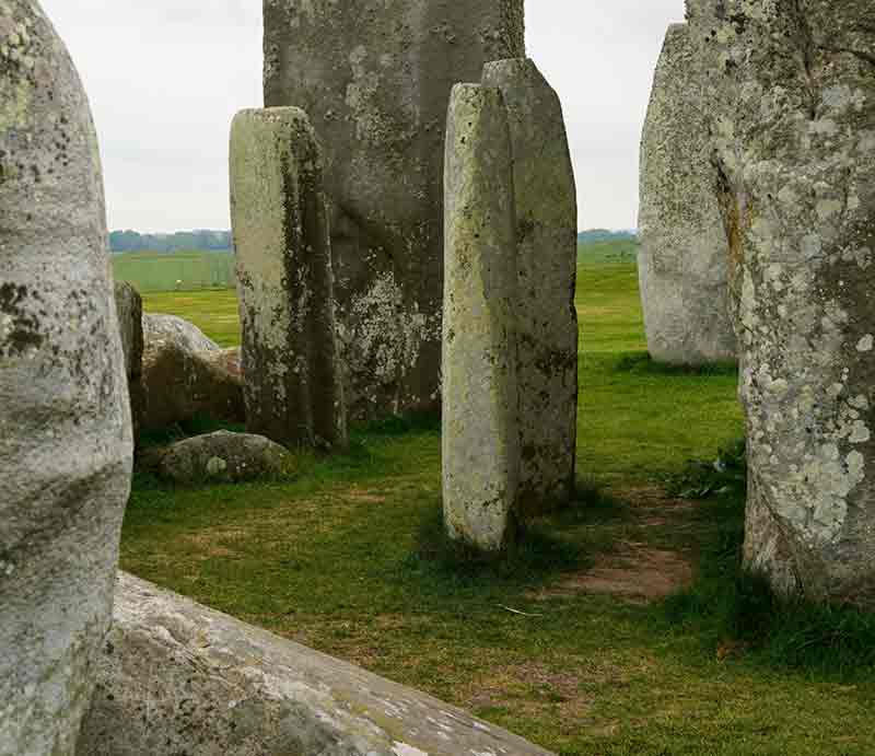Inner stones from inside the circle.